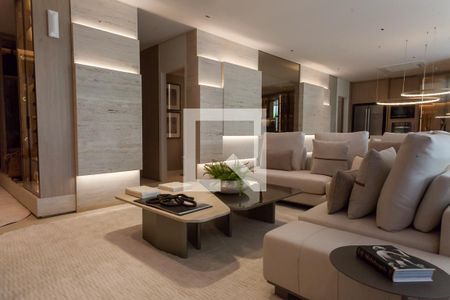 Sala de apartamento à venda com 4 quartos, 138m² em Vila da Serra, Nova Lima