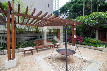 Área comum de kitnet/studio para alugar com 1 quarto, 47m² em Cidade Monções, São Paulo