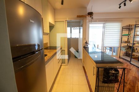 Cozinha de kitnet/studio para alugar com 1 quarto, 47m² em Cidade Monções, São Paulo