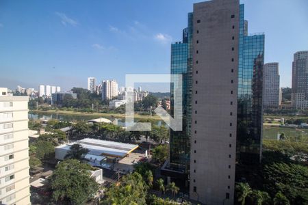 Varanda - Vista de kitnet/studio para alugar com 1 quarto, 47m² em Cidade Monções, São Paulo