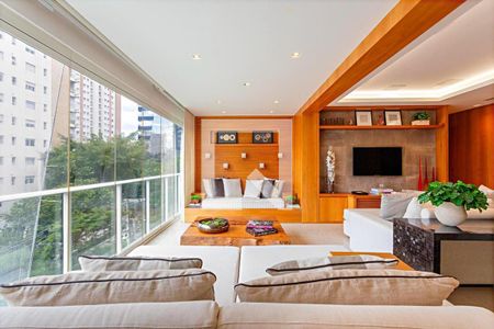 Sala de apartamento à venda com 1 quarto, 123m² em Itaim Bibi, São Paulo