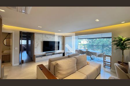 Sala - Sala de Jantar de apartamento para alugar com 4 quartos, 133m² em Vila Gilda, Santo André