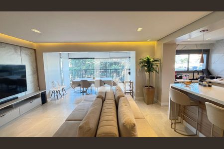 Sala - Sala de Jantar de apartamento para alugar com 4 quartos, 133m² em Vila Gilda, Santo André