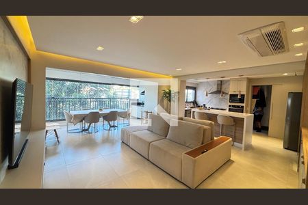 Sala - Sala de Jantar de apartamento para alugar com 4 quartos, 133m² em Vila Gilda, Santo André