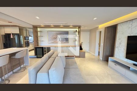 Sala - Sala de Jantar de apartamento para alugar com 4 quartos, 133m² em Vila Gilda, Santo André