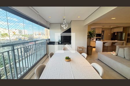 Varanda de apartamento para alugar com 4 quartos, 133m² em Vila Gilda, Santo André