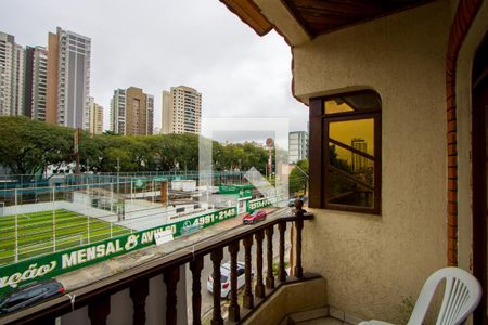 Varanda da sala de apartamento para alugar com 3 quartos, 125m² em Campestre, Santo André