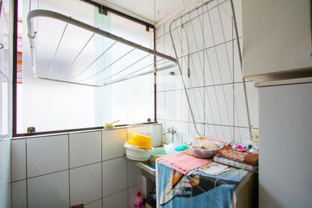 Área de serviço de apartamento para alugar com 3 quartos, 125m² em Campestre, Santo André