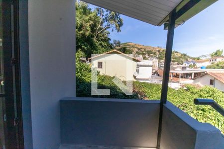 Varanda da Sala de casa para alugar com 2 quartos, 90m² em Cubango, Niterói