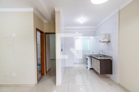 Sala de apartamento para alugar com 1 quarto, 34m² em Jardim Nordeste, São Paulo