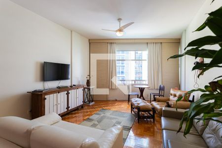 Sala de apartamento à venda com 3 quartos, 130m² em Copacabana, Rio de Janeiro
