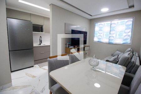 Sala e Cozinha de apartamento à venda com 2 quartos, 44m² em Vila Andrade, São Paulo