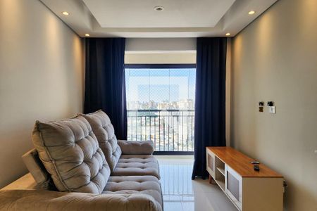 Sala de apartamento para alugar com 1 quarto, 42m² em Jardim Olavo Bilac, São Bernardo do Campo