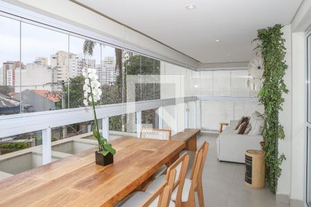 Varanda Gourmet de apartamento à venda com 2 quartos, 145m² em Perdizes, São Paulo