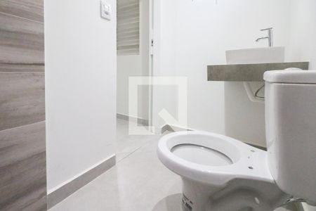 Banheiro da Suíte de casa à venda com 3 quartos, 140m² em Olímpico, São Caetano do Sul