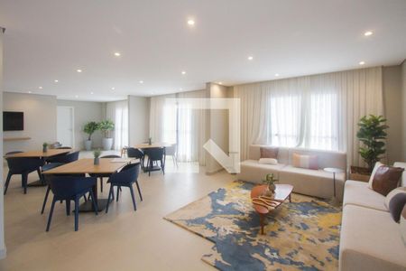 Área comum de kitnet/studio à venda com 1 quarto, 27m² em Santo Amaro, São Paulo