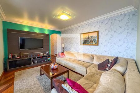 Sala de apartamento à venda com 3 quartos, 103m² em Jardim Luzitania, São Bernardo do Campo