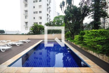 Área comum - Piscina de apartamento à venda com 1 quarto, 68m² em Vila Andrade, São Paulo