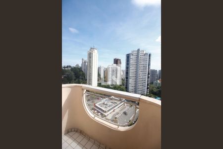 Varanda da Sala de apartamento à venda com 1 quarto, 68m² em Vila Andrade, São Paulo