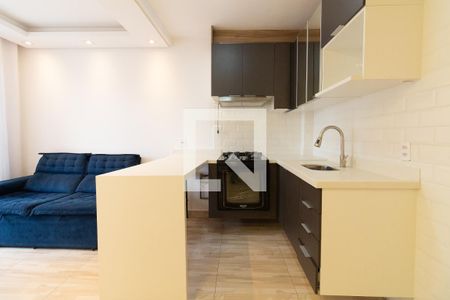 Sala - Cozinha de apartamento para alugar com 2 quartos, 38m² em Vila Butantã, São Paulo