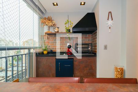 Varanda da Sala de apartamento à venda com 2 quartos, 93m² em Vila Andrade, São Paulo