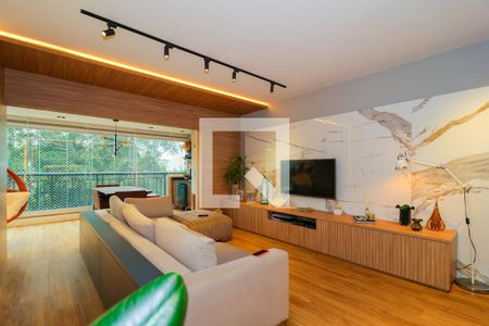 Sala de apartamento à venda com 2 quartos, 93m² em Vila Andrade, São Paulo