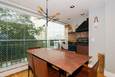 Varanda da Sala de apartamento à venda com 2 quartos, 93m² em Vila Andrade, São Paulo