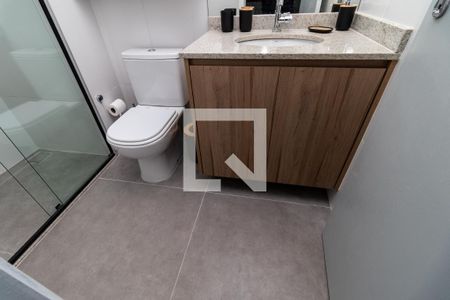 Banheiro Social de apartamento à venda com 1 quarto, 27m² em Pompeia, São Paulo