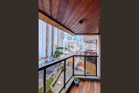 Varanda da Sala de apartamento à venda com 3 quartos, 137m² em Vila Regente Feijó, São Paulo