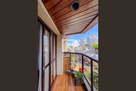 Varanda da Sala de apartamento à venda com 3 quartos, 137m² em Vila Regente Feijó, São Paulo