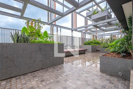 Área comum de kitnet/studio para alugar com 1 quarto, 30m² em Cerqueira César, São Paulo