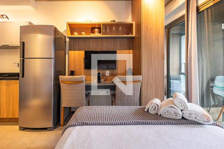 Studio de kitnet/studio para alugar com 1 quarto, 30m² em Cerqueira César, São Paulo