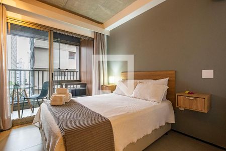 Studio de kitnet/studio para alugar com 1 quarto, 30m² em Cerqueira César, São Paulo