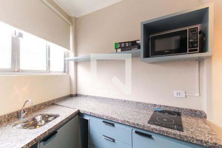 Cozinha de apartamento para alugar com 1 quarto, 35m² em Tatuapé, São Paulo