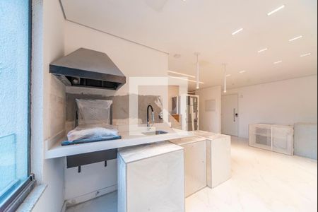 Varanda Gourmet de apartamento à venda com 2 quartos, 94m² em Campestre, Santo André