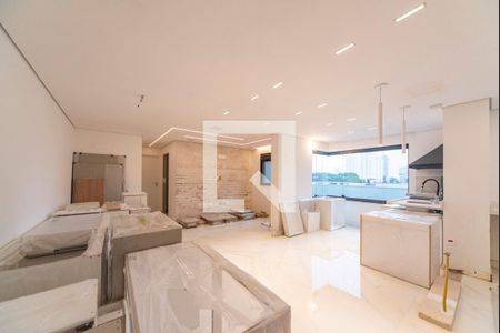 Sala de apartamento à venda com 2 quartos, 94m² em Campestre, Santo André