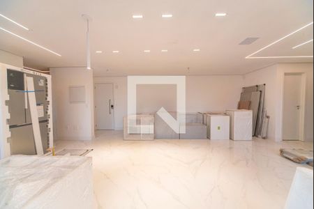 Sala de apartamento à venda com 2 quartos, 94m² em Campestre, Santo André