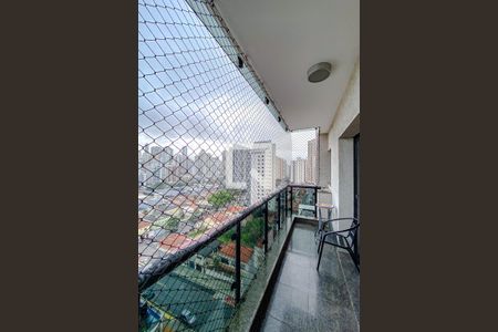 Varanda da Sala de apartamento à venda com 3 quartos, 138m² em Jardim Analia Franco, São Paulo