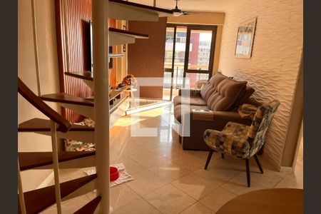 Sala de apartamento à venda com 2 quartos, 125m² em Barra da Tijuca, Rio de Janeiro