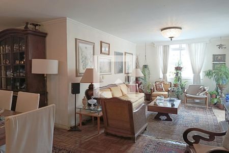 Sala de estar de apartamento à venda com 3 quartos, 150m² em Jardim Paulista, São Paulo