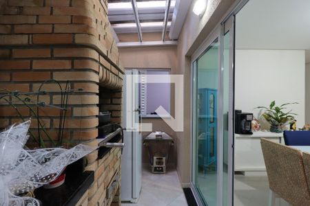 Área Gourmet de apartamento à venda com 4 quartos, 135m² em Jardim Paraiso, Santo André