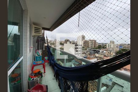 Varanda da Sala de apartamento à venda com 3 quartos, 74m² em Cachambi, Rio de Janeiro