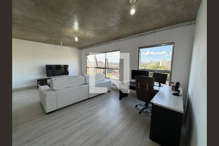 Sala de apartamento à venda com 1 quarto, 70m² em Jardim Sabara, São Paulo