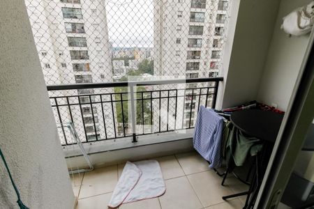 Varanda da Sala de apartamento à venda com 3 quartos, 64m² em Morumbi, São Paulo