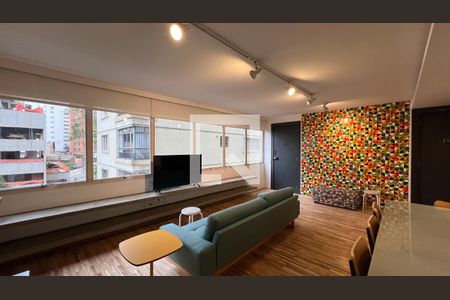 Sala de apartamento à venda com 2 quartos, 115m² em Cerqueira César, São Paulo