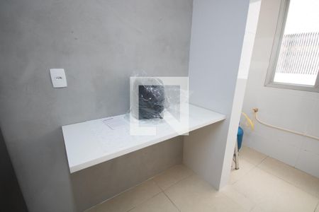 Cozinha de apartamento para alugar com 2 quartos, 64m² em Aviação, Praia Grande