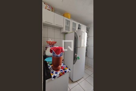 Cozinha de apartamento à venda com 2 quartos, 45m² em Europa, Contagem