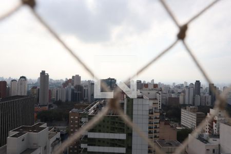 Vista da Sala de apartamento à venda com 2 quartos, 59m² em Consolação, São Paulo