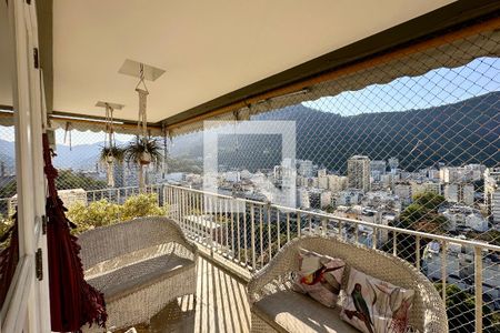 Varanda de apartamento para alugar com 3 quartos, 230m² em Botafogo, Rio de Janeiro