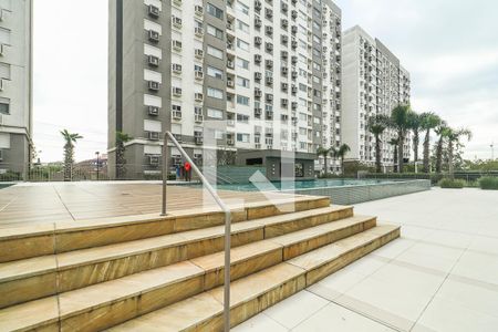 Área comum - Piscina de apartamento à venda com 3 quartos, 93m² em São Sebastião, Porto Alegre